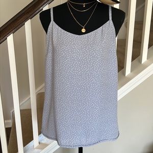 Ann Taylor LOFT Lined Patterned Camisole Top